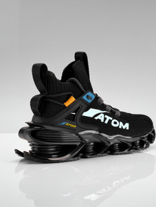 ATOM Spring Edge Alpha 1 Black Sneakers For Men - Image 6