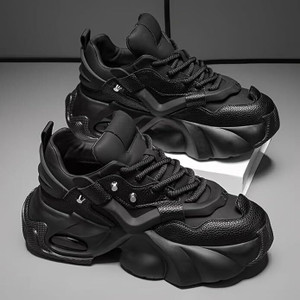 High Steps Men's Fashion Sneakers - Durable, Platform, High-Top Casual Shoes Sneakers For Men