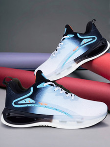 LANCER PLATINUM-41WHT-BLK Running Shoes For Men