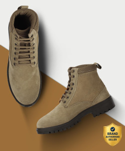WOODLAND Outdoor Durable Comfortable Everyday High Ankle Boots For Men