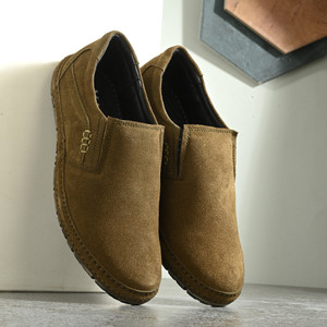 SHOE BLATE Men's Italian Suede Leather Loafer With Tassel Moccasin Shoes Loafers For Men Loafers For Men