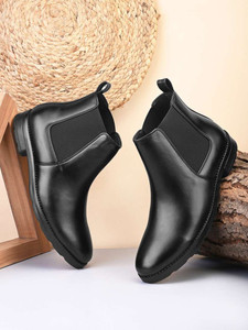 Big Liner Premium Handmade Chelsea |Soft Cushioned Insole |Slip-Resistance Boots For Men