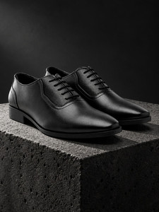 CANTABIL Solid Formal Shoes for Men l Lightweight with Cushioned Insole Lace Up Lace Up For Men