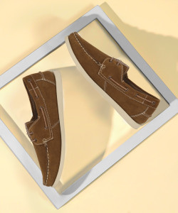 WOODLAND Boat Shoes For Men