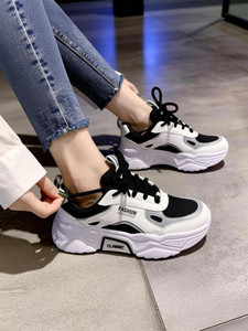 TERFILL Black Casual Sneakers For Women