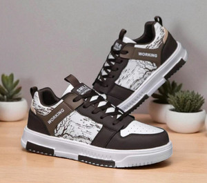 Stride Up Lace up walking outdoor waterproof running Running Shoes Slip On Sneakers For Men