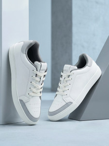 HRX by Hrithik Roshan Men's White Sneakers - Image 6