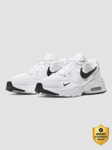 Nike Air Max Fusion Sneakers for Men (White) - Image 6