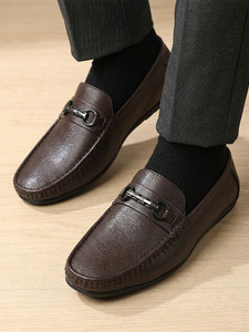 ALBERTO TORRESI Alberto Torresi Brown Leather Loafer Loafers For Men