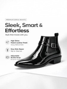 Kraasa Stylish Ankle Boots for Men - Image 6