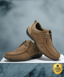 WOODLAND Lace Up Lightweight Breathable Comfortable Daily Use Casuals For Men