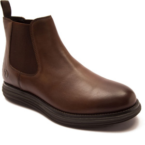 THOMAS CRICK Genuine Leather Valley Chelsea Boot with Sporty EVA Sole Boots For Men