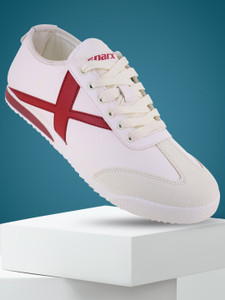 Sparx SD 4012 Men's White Sneakers - Image 1