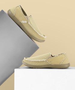 CROCS Santa Cruz Slip-On Loafers For Men