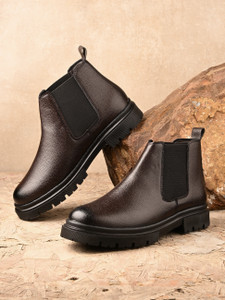 Roadster Men’s High Chelsea Boots – Stylish & Comfortable Boots For Men