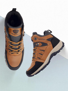 bacca bucci HUNTER 6 inches Hiking/Snow boots for men for outdoor Trekking - Water Resistant Boots For Men