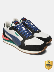 PUMA ST Runner v4 L Retro Run Sneakers For Men White - Image 6