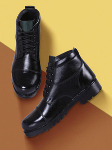 MORIOX LEATHER COMBAT ARMY BOOT SHOES FOR MEN / ARMY /COMBAT BOOTS /DMS SHOES Boots For Men