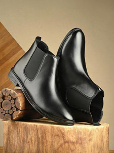 Layasa Men Casual Synthetic Leather Boots - Image 6