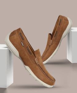 WOODLAND Boat Shoes For Men