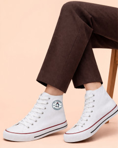 TRENDUTY Canvas Ftz Sneakers High Tops For Women