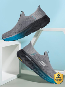 Skechers MAX CUSHIONING PREMIER 2.0 Men's Running Shoes - Gray - Image 6