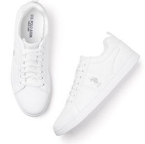 U.S. POLO ASSN. DORIM 2.0 White Sneakers - Image 6