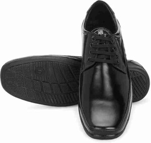 INDIANTRENDS Genuine Leather Police/Army/OfficialFormal Shoes Pure Leather Soft Comfortable Oxford For Men