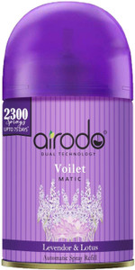 AIRODO Violet Matic Air Freshner With Dual Technology use upto 75 days Levender Spray Violet Matic Air Freshner With Dual Technology use upto 75 days Levender