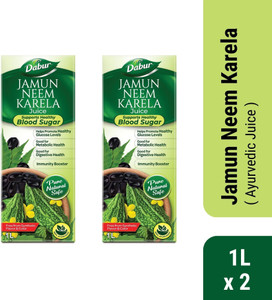 Dabur Jamun Neem Karela Juice - 1L x 2 - Image 5