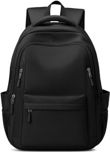 Flamebird Black Laptop Backpack Water-Resistant, Anti-Theft Design, Lightweight Travel Bag 30 L Backpack