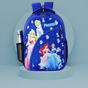 Hayat Fashion Kids Disney Prince's cartoon School Backpack Bag for Baby Girls & Boy 3-7 Years Waterproof School Bag