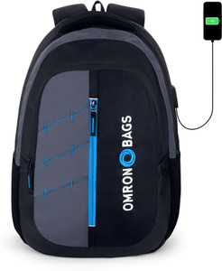 OMRON BAGS With USB Charging Port, School, College & Office Bag for Men & Women 35 L Laptop Backpack