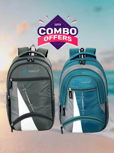 AM Creation Unisex WaterProof Laptop Backpack Bags combo Pack 35 L Laptop Backpack