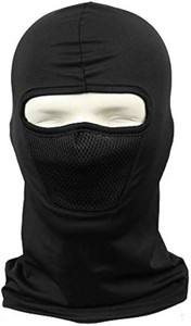 jazzy Black Bike Face Mask for Men & Women - Image 4