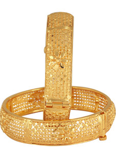 VIVASTRI Alloy Gold-plated Kada