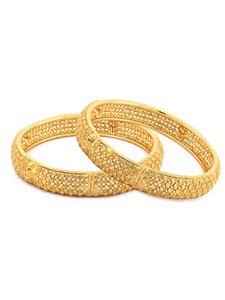 VIVASTRI Alloy Gold-plated Bangle