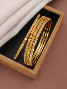 TSF Jewellery Copper Gold-plated Bangle