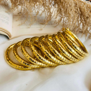 NAVMAV Metal Gold-plated Bangle