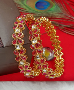 Alloy Gold-plated Bangle Set