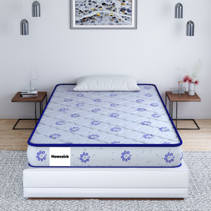 Homesick Bliss Dual Comfort - Soft & Hard 4 inch Single High Density (HD) Foam Mattress