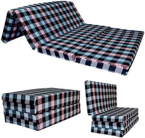 JMDE 4 Fold 2 inch Single EPE Foam Mattress