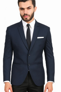 मेन बाज़ार पुरुष के लिए ब्लेजर सॉलिड फॉर्मल, कैजुअल, पार्टी सिंगल ब्रेस्टेड