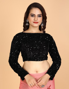 WIZULO TRENDZ Boat Neck Women Blouse