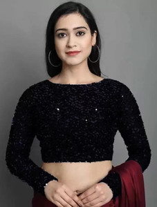 योगी आर्ट महिलाओं के लिए बोट नेक ब्लाउज