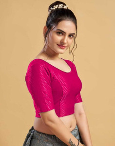 PT PRIYANKA TEXTILES U-Neck Women Blouse