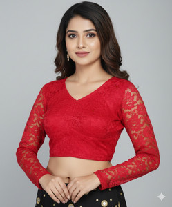 JHILIK U-Neck Women Blouse