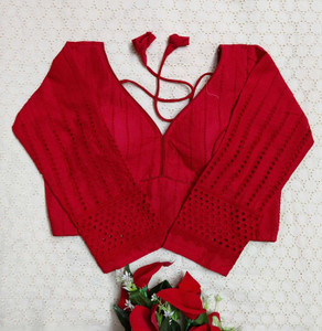 KRISHNA Sweetheart Neck Women Blouse