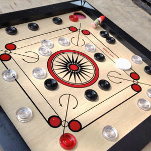 Zunaira 20 Inch 3 cm Carrom Board - Image 4