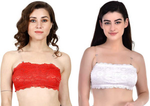 BRATON Women Bandeau/Tube Lightly Padded Bra